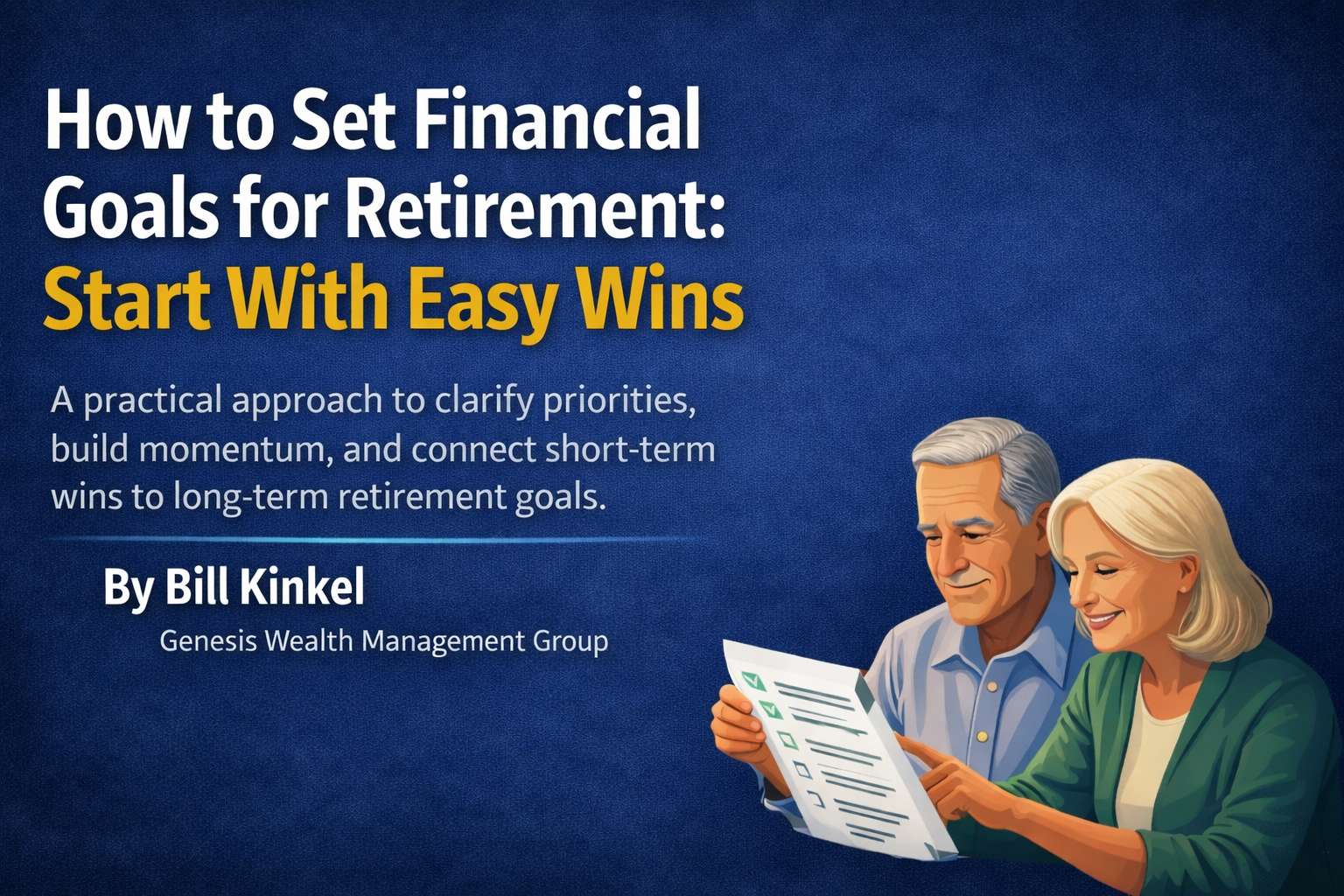 How to Set Financial Goals for Retirement